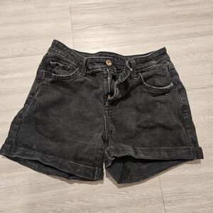 Arizona Jean Company Women's Dark Gray Jean Shorts